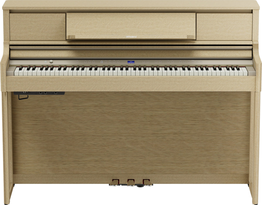 Roland LX-5-LA-WS Premium Upright Digital Piano - Light Oak