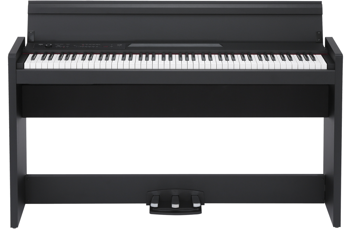 Korg LP380BKU 88-Key Digital Home Piano With USB Port - Black for