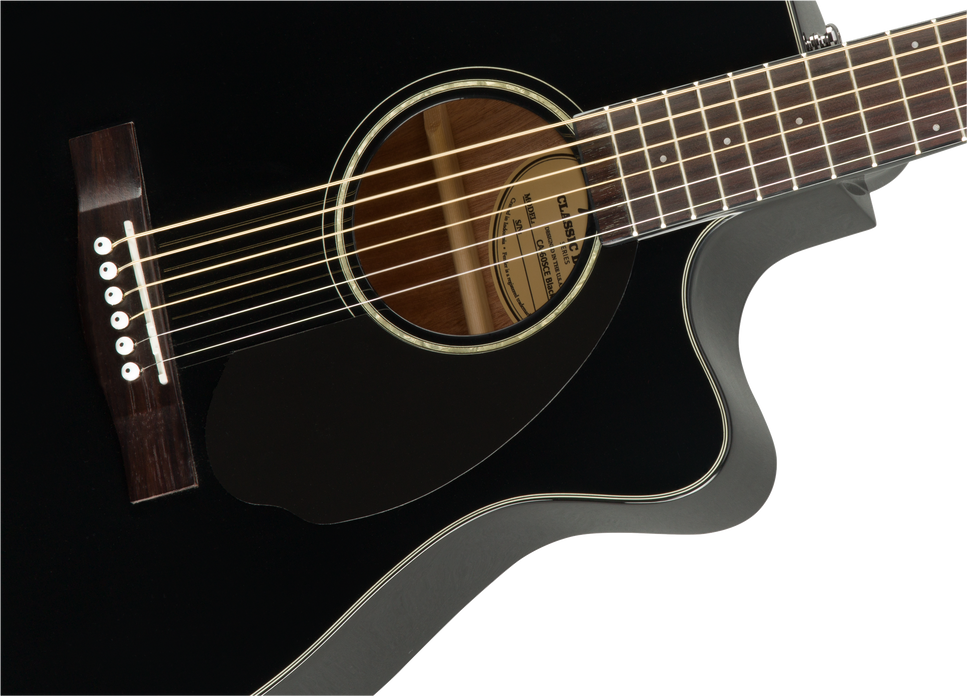 Fender Acoustic CC-60SCE Concert, WN - Black