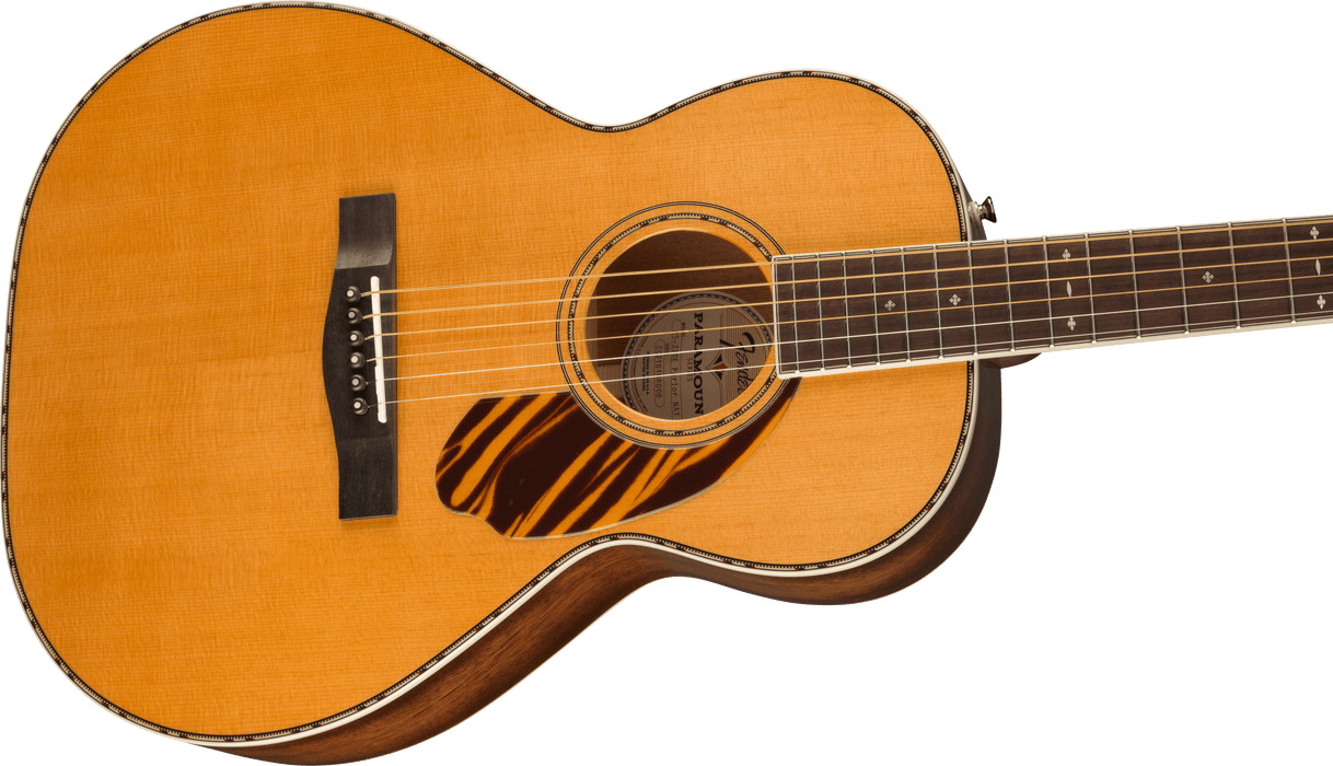 Fender PS-220E Parlor, Ovangkol Fingerboard, Natural