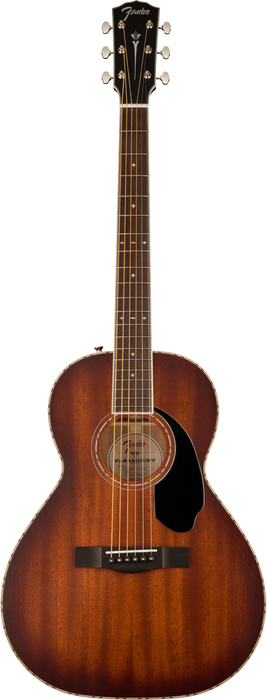 Fender PS-220E Parlor, All Mahogany, Ovangkol Fingerboard - Aged Cognac Burst