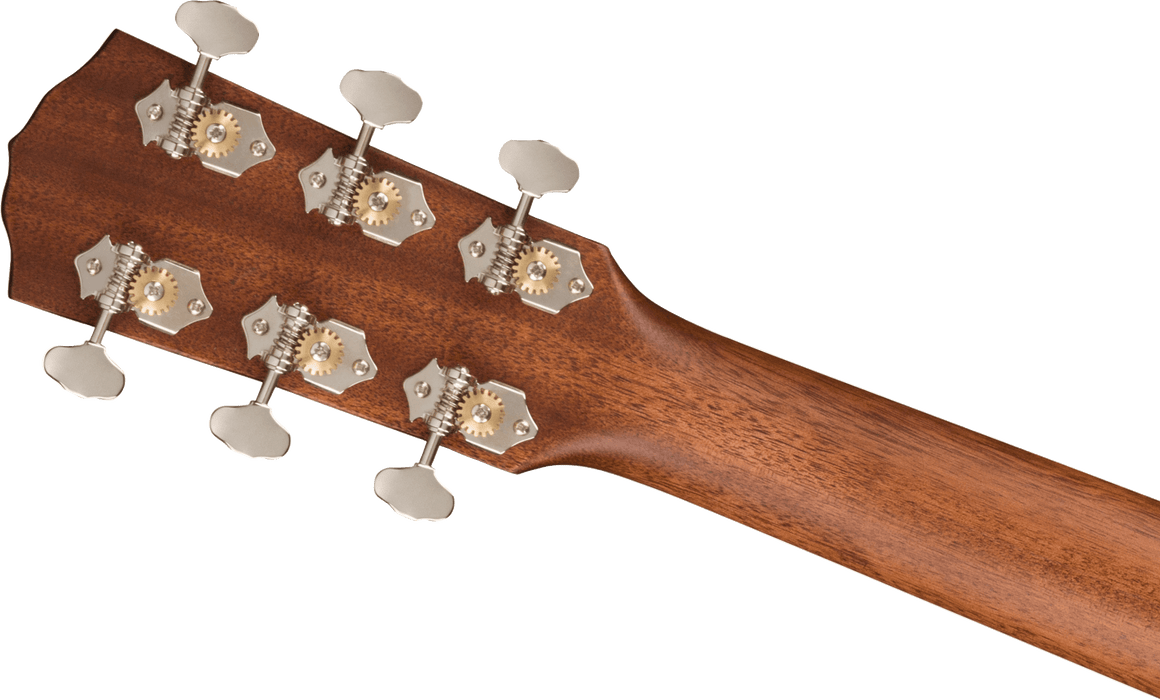 Fender PS-220E Parlor, All Mahogany, Ovangkol Fingerboard - Aged Cognac Burst
