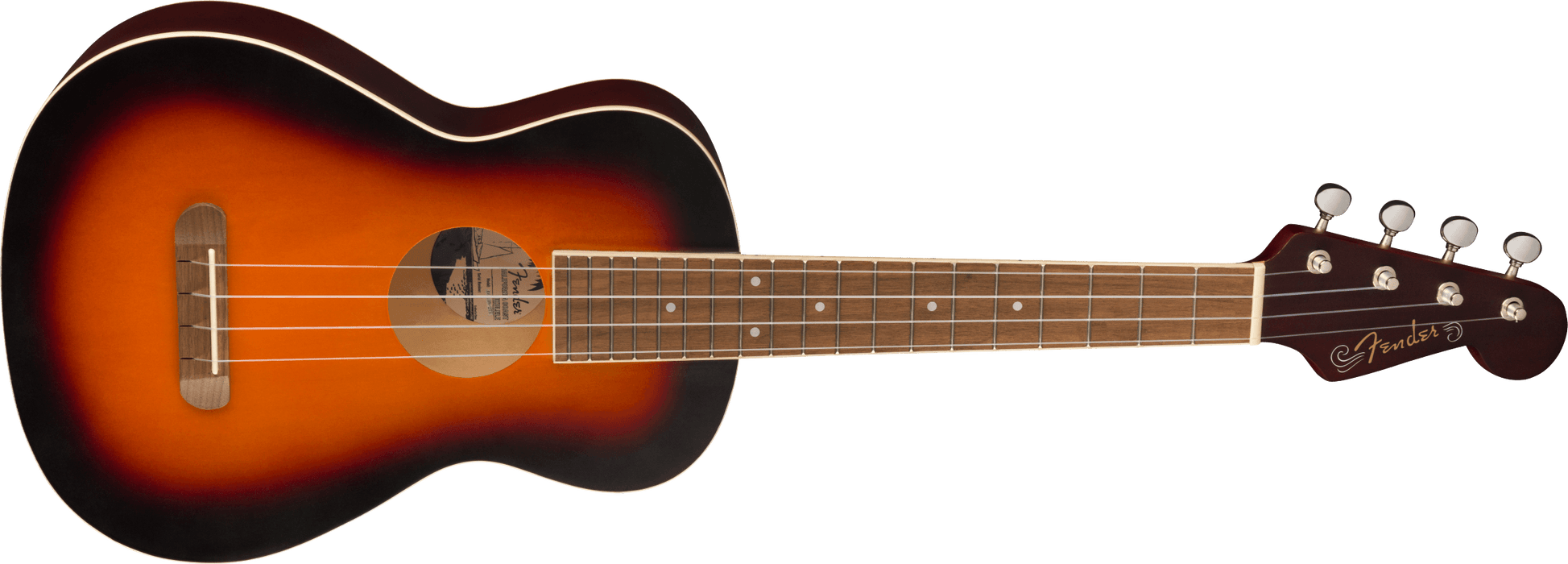 Fender -  Avalon Tenor Ukulele, Walnut Fingerboard, 2-Color Sunburst