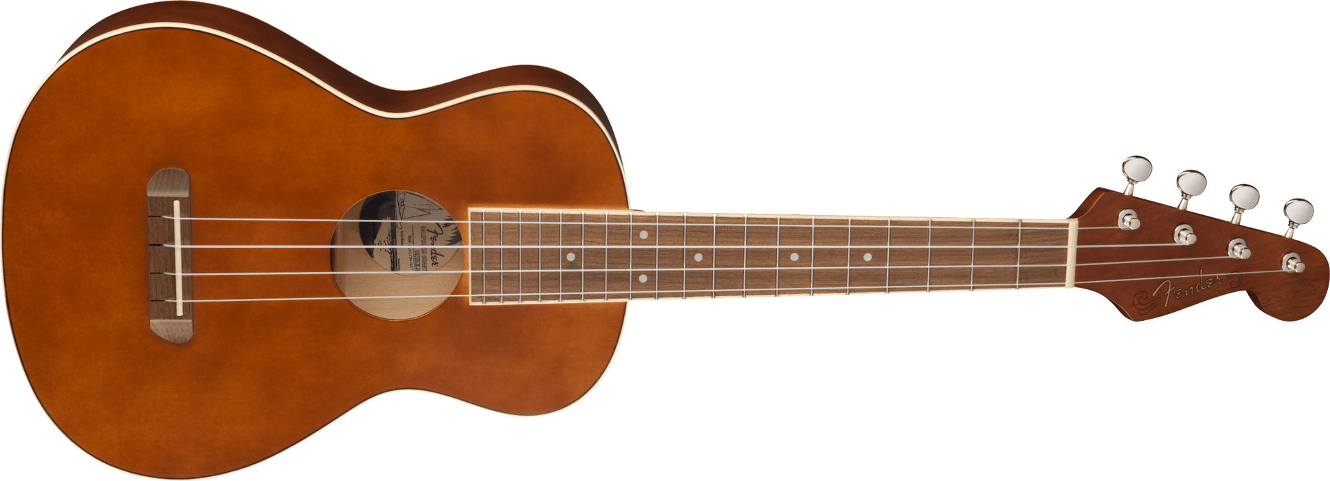 Fender - Avalon Tenor Ukulele, Walnut Fingerboard, Natural