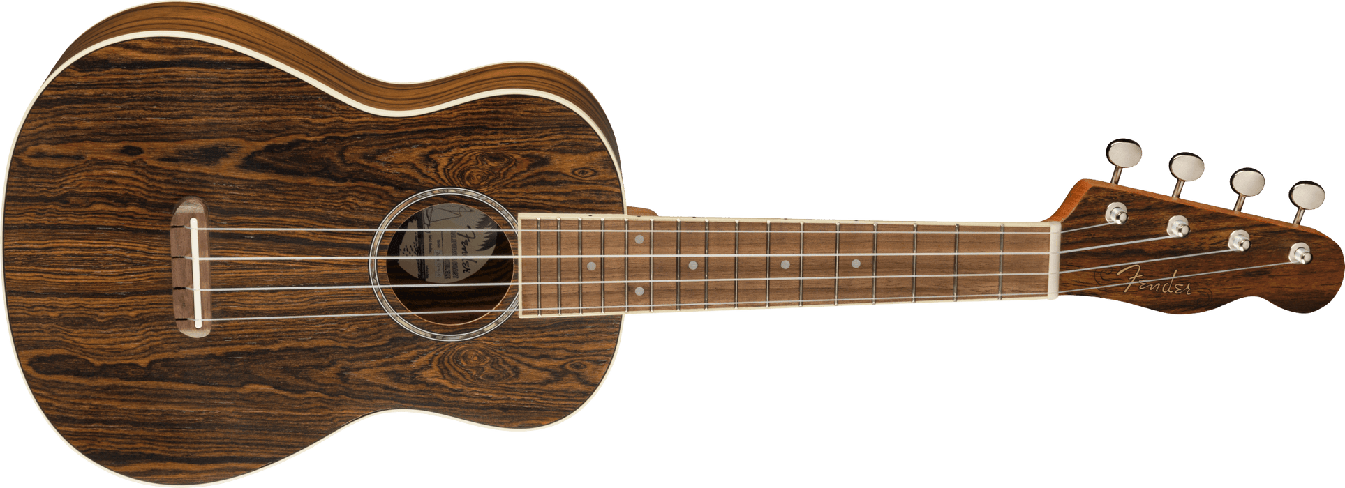 Fender -  Zuma Exotic Concert Ukulele, Walnut Fingerboard, Bocote