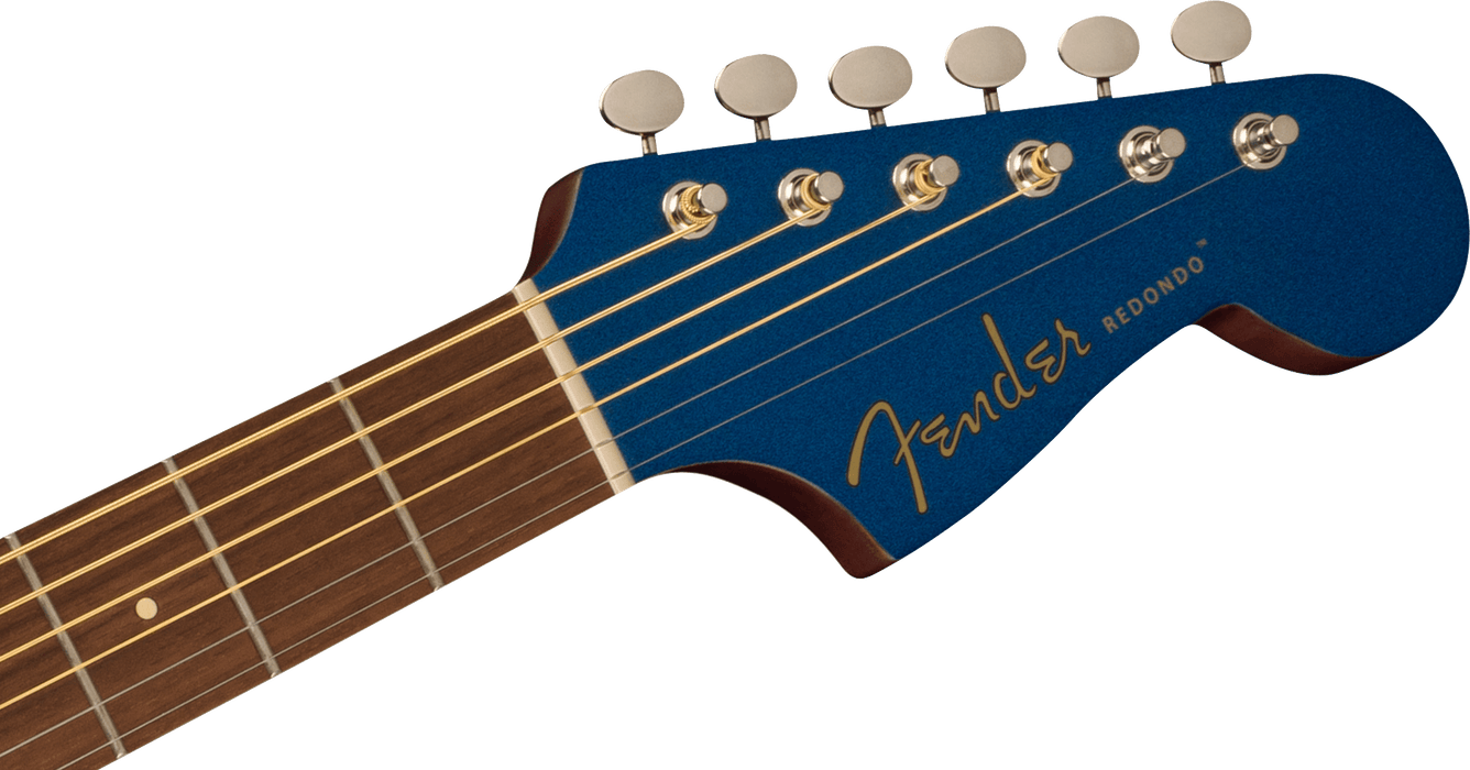 Fender Redondo Player, Walnut Fingerboard, Tortoiseshell Pickguard, Lake Placid Blue