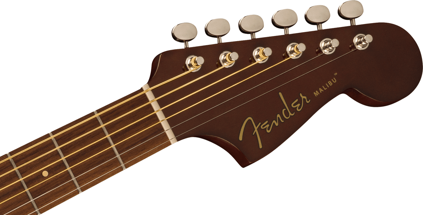 Fender Malibu Player, Walnut Fingerboard, Gold Pickguard, Sunburst