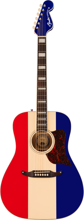 Fender Buck Owens Kingman w/Case, Red White and Blue