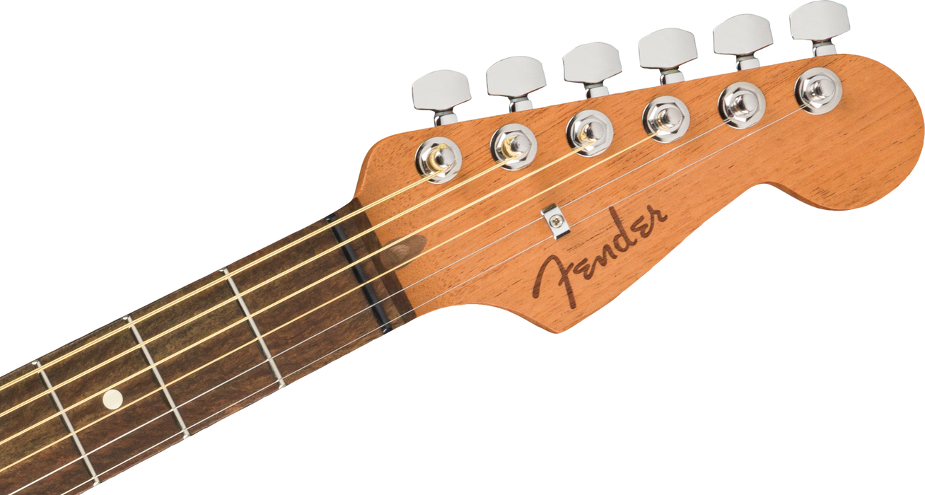 Fender American Acoustasonic Strat, Ebony Fingerboard, 3-Color Sunburst