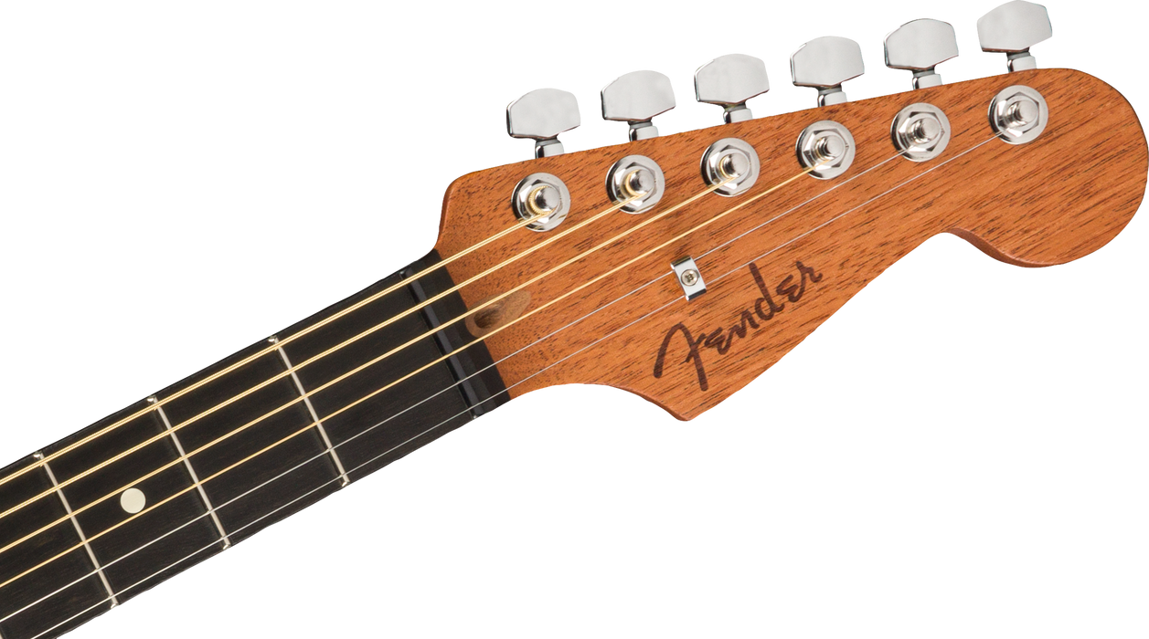 Fender American Acoustasonic Strat, Ebony Fingerboard, Black