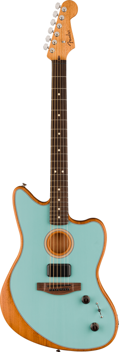 Fender Acoustasonic Player Jazzmaster, Rosewood Fingerboard, Ice Blue