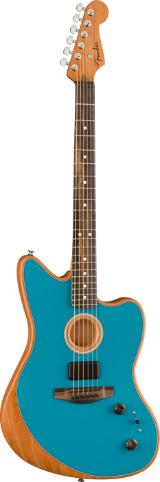 Fender American Acoustasonic Jazzmaster, Ocean Turquoise, Ebony Fingerboard