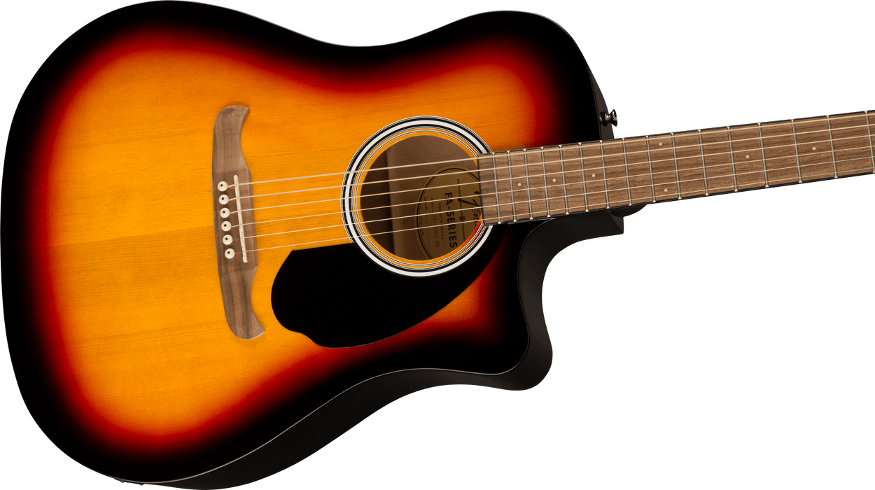 Fender  FA-125CE Dreadnought, Walnut Fingerboard, Sunburst