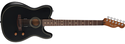 Fender Acoustasonic Standard Telecaster, Black