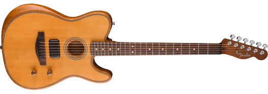 Fender Acoustasonic Standard Telecaster, Aged Natural