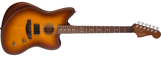 Fender Acoustasonic Standard Jazzmaster, Honey Burst