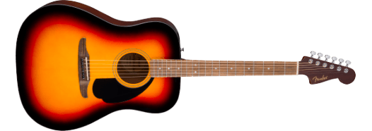 Fender California Standard Redondo, Spruce Top, Black Pickguard, 3-Color Sunburst