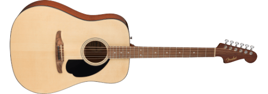 Fender California Standard Redondo Pack, Spruce Top, Black Pickguard, Natural