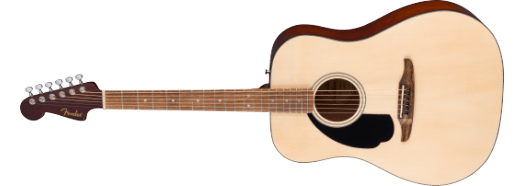 Fender California Standard Redondo Left-Handed, Spruce Top, Black Pickguard, Natural