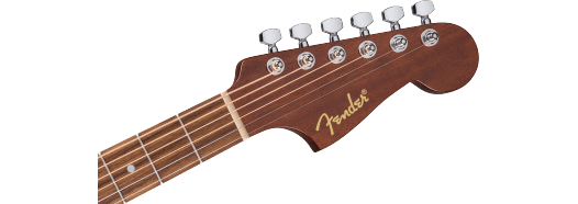 Fender California Standard Redondo, Spruce Top, Ivory Pickguard, Black