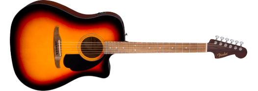 Fender California Standard Redondo CE, Spruce Top, Black Pickguard, 3-Color Sunburst