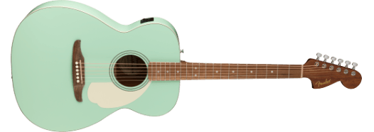 Fender California Standard Monterey E, Spruce Top, Ivory Pickguard, Surf Green