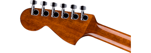 Fender California Standard Monterey E, Sapele Top, Ivory Pickguard, Natural Sapele