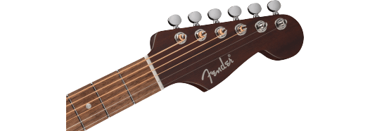 Fender California Deluxe Redondo Jr. E Mahogany, Walnut Fingerboard, Natural