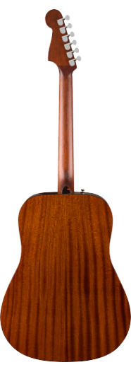 Fender California Deluxe Redondo Mahogany, Walnut Fingerboard, Natural