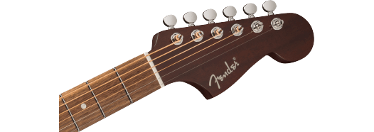 Fender California Deluxe Redondo Mahogany, Walnut Fingerboard, Natural
