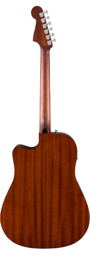 Fender California Deluxe Redondo CE, Walnut Fingerboard, Black