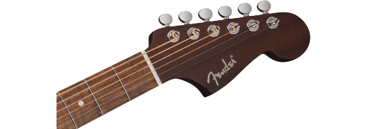 Fender California Deluxe Redondo CE, Walnut Fingerboard, Black