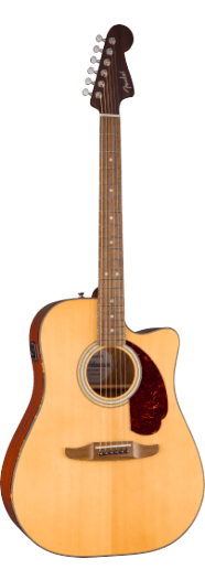 Fender California Deluxe Redondo CE, Walnut Fingerboard, Natural