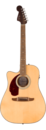 Fender California Deluxe Redondo CE Left-Handed, Walnut Fingerboard, Natural