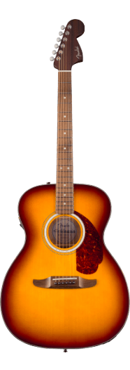 Fender California Deluxe Monterey E, Walnut Fingerboard, Honey Sunburst