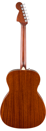 Fender California Deluxe Monterey E, Ivory Pickguard, Black