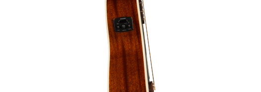 Fender California Deluxe Monterey E, Ivory Pickguard, Black