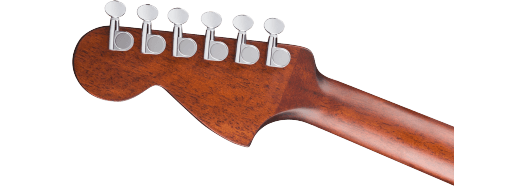 Fender California Deluxe Monterey E, Ivory Pickguard, Black