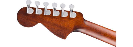 Fender California Deluxe Monterey E, Ivory Pickguard, Aztec Gold