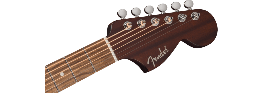 Fender California Deluxe Monterey E Mahogany, Walnut Fingerboard, Natural