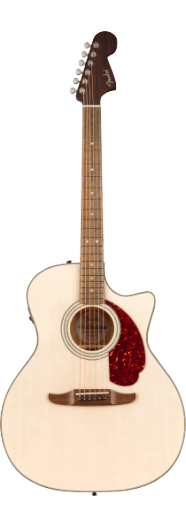 Fender California Deluxe Newporter CE, Walnut Fingerboard, White Blonde