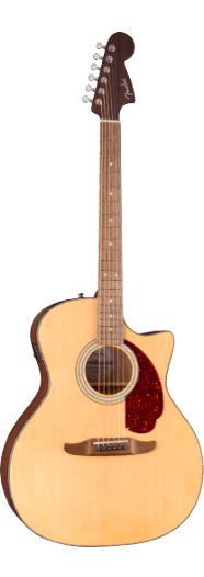 Fender California Deluxe Newporter CE, Walnut Fingerboard, Natural