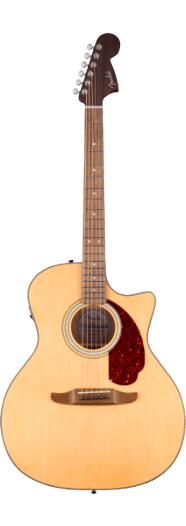 Fender California Deluxe Newporter CE, Walnut Fingerboard, Natural