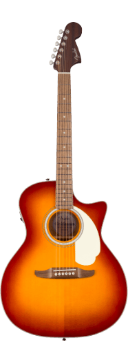 Fender California Deluxe Newporter CE, Walnut Fingerboard, Sienna Sunburst
