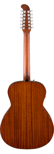 Fender California Deluxe Villager E, Walnut Fingerboard, Honey Sunburst