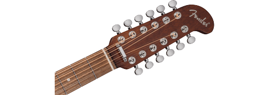 Fender California Deluxe Villager E, Walnut Fingerboard, Honey Sunburst