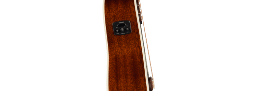 Fender California Deluxe Villager E, Walnut Fingerboard, Black