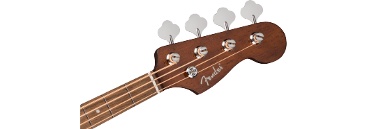 Fender California Deluxe Kingman Bass CE, Walnut Fingerboard, Honey Sunburst