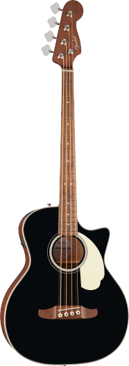 Fender California Deluxe Kingman Bass CE, Walnut Fingerboard, Black