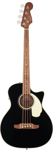 Fender California Deluxe Kingman Bass CE, Walnut Fingerboard, Black
